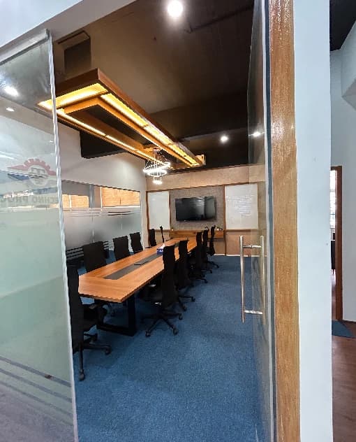 PTP office, Electronics City — project meeting room